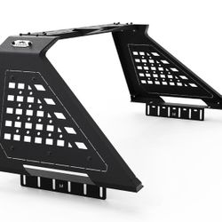 CLAMBER Roll Bar For Mid-Size Pickup Truck Adjustable Sport Bar Chase Rack Compatible With Tacoma, Gladiator, Ranger, Colorado, Canyon, Frontier