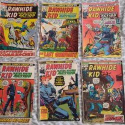 Lot Of 1970s Marvel Comic Rawhide Kid Comic Book Lot