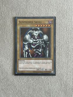 Summoned Skull Yu Hi Oh Card