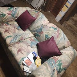 Sofa and loveseat