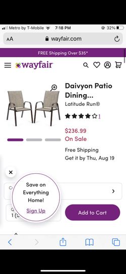 Daivyon Patio Chairs