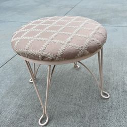 Elegant Vintage Stool For Sale Due To Moving. Like New 