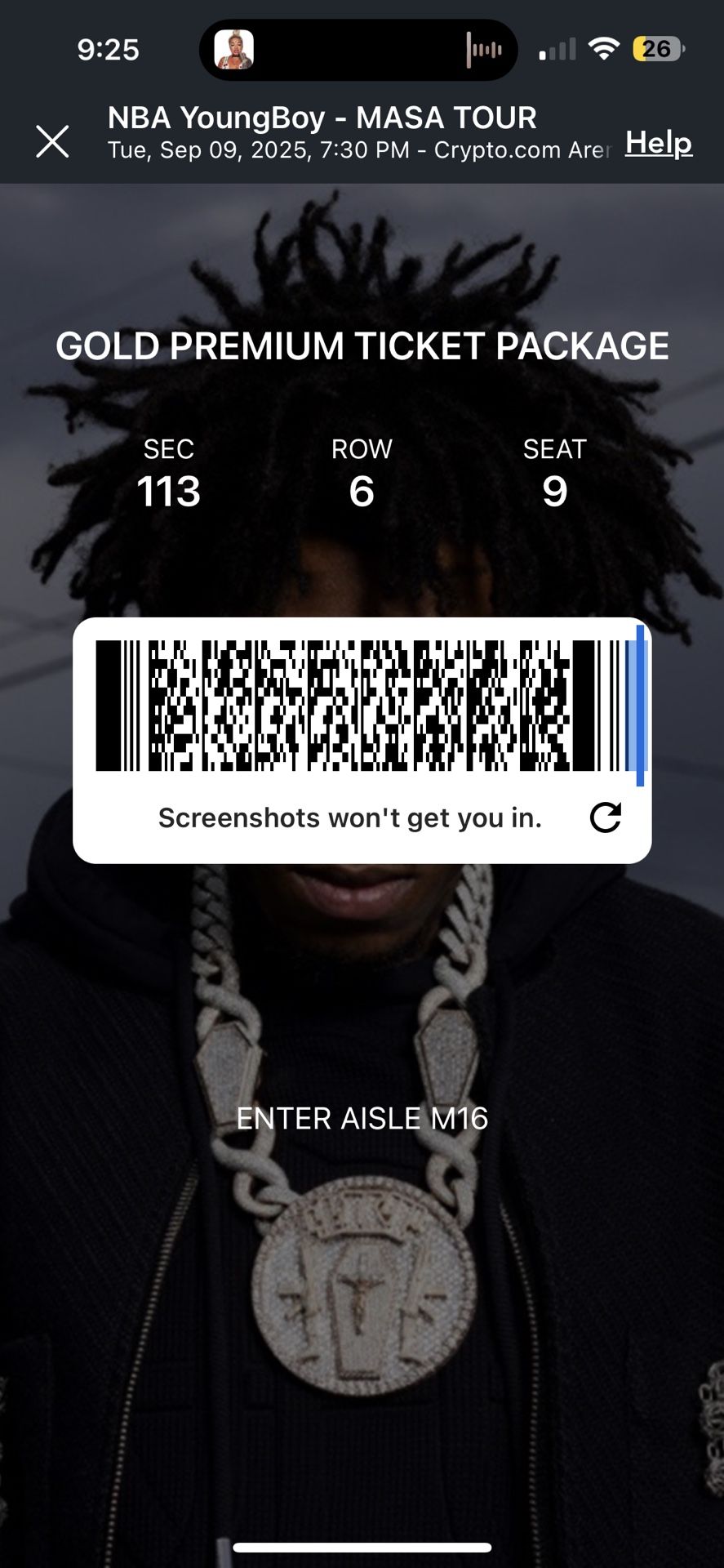 NBA YOUNGBOY Tickets