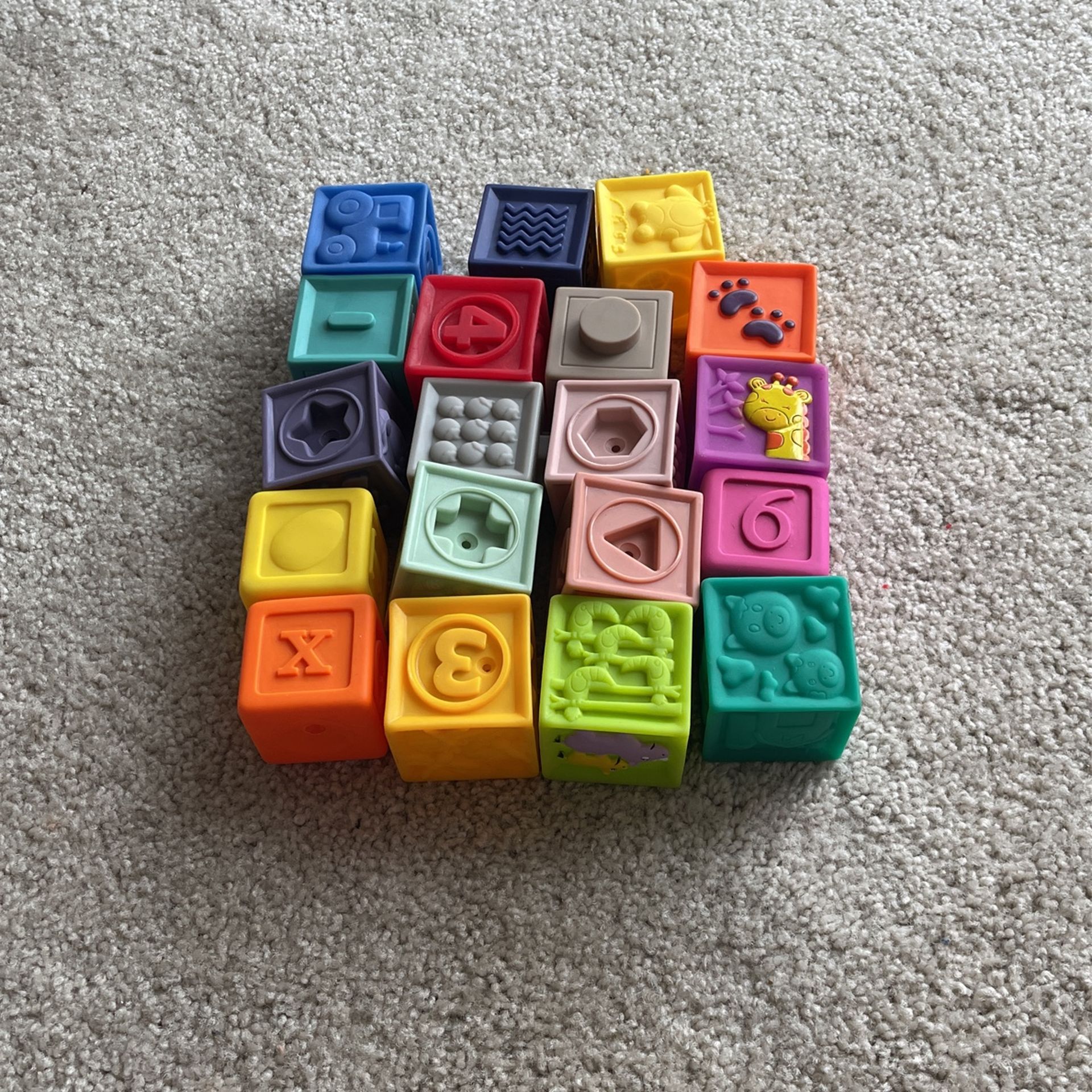 Plastic Baby Blocks 