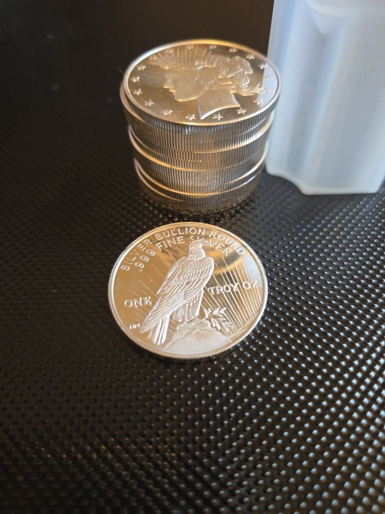 Silver Bullion Round  .999 FINE SILVER 