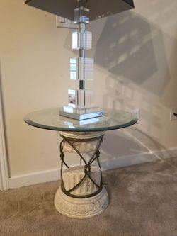 Stone Coffee and end tables