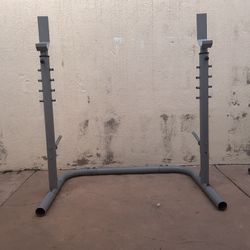 Bench Press / Squat Rack (adjustable) 