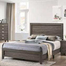 QUEEN BED FRAME NO MATTRESS 