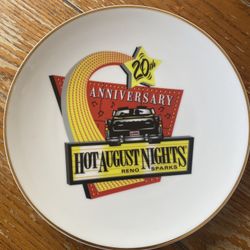 20th Anniversary Hot August Nights Collector Plates