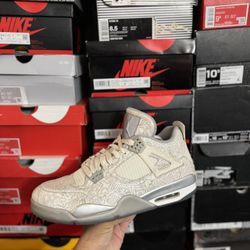 Jordan Laser 4s size 12 USED But Clean