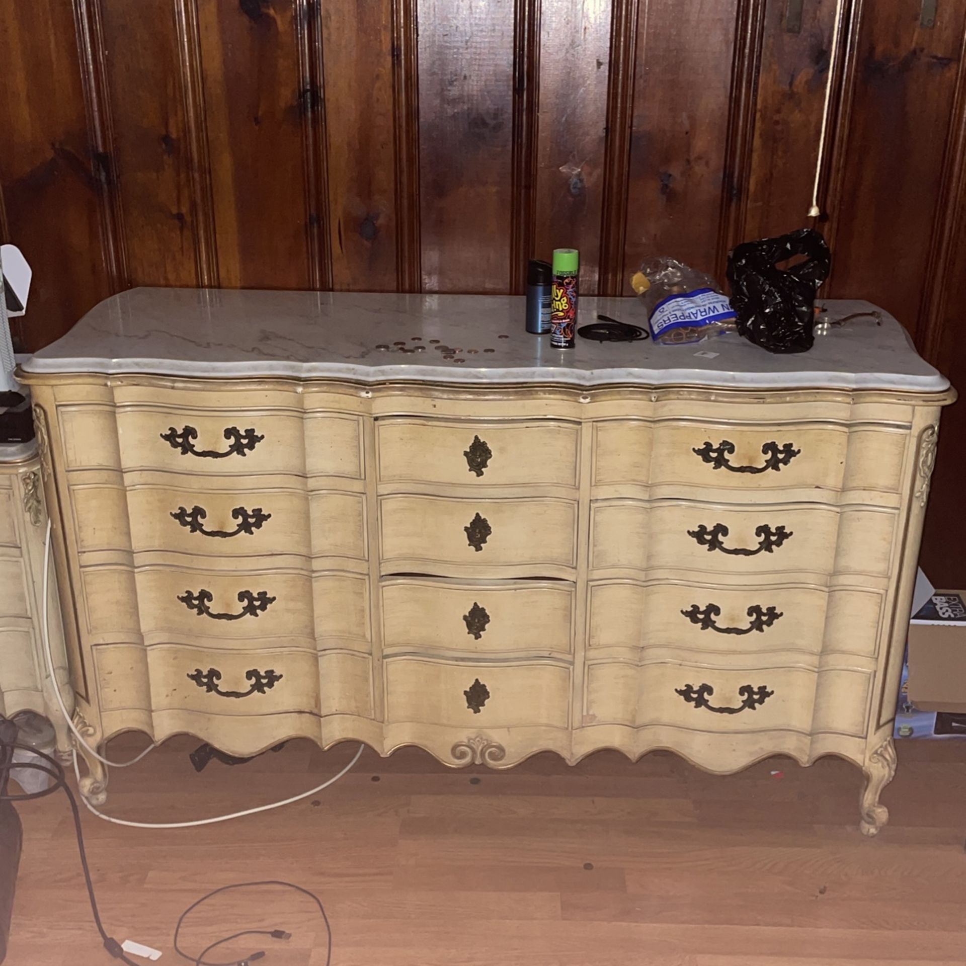 Antique Dresser Marble Top