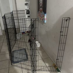 Dog Fence W/ Door