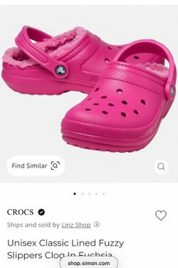 Crocs in pink size 15