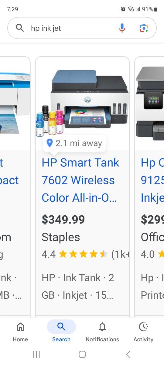 Hp Smart Tank