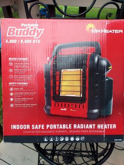 Portable buddy heater