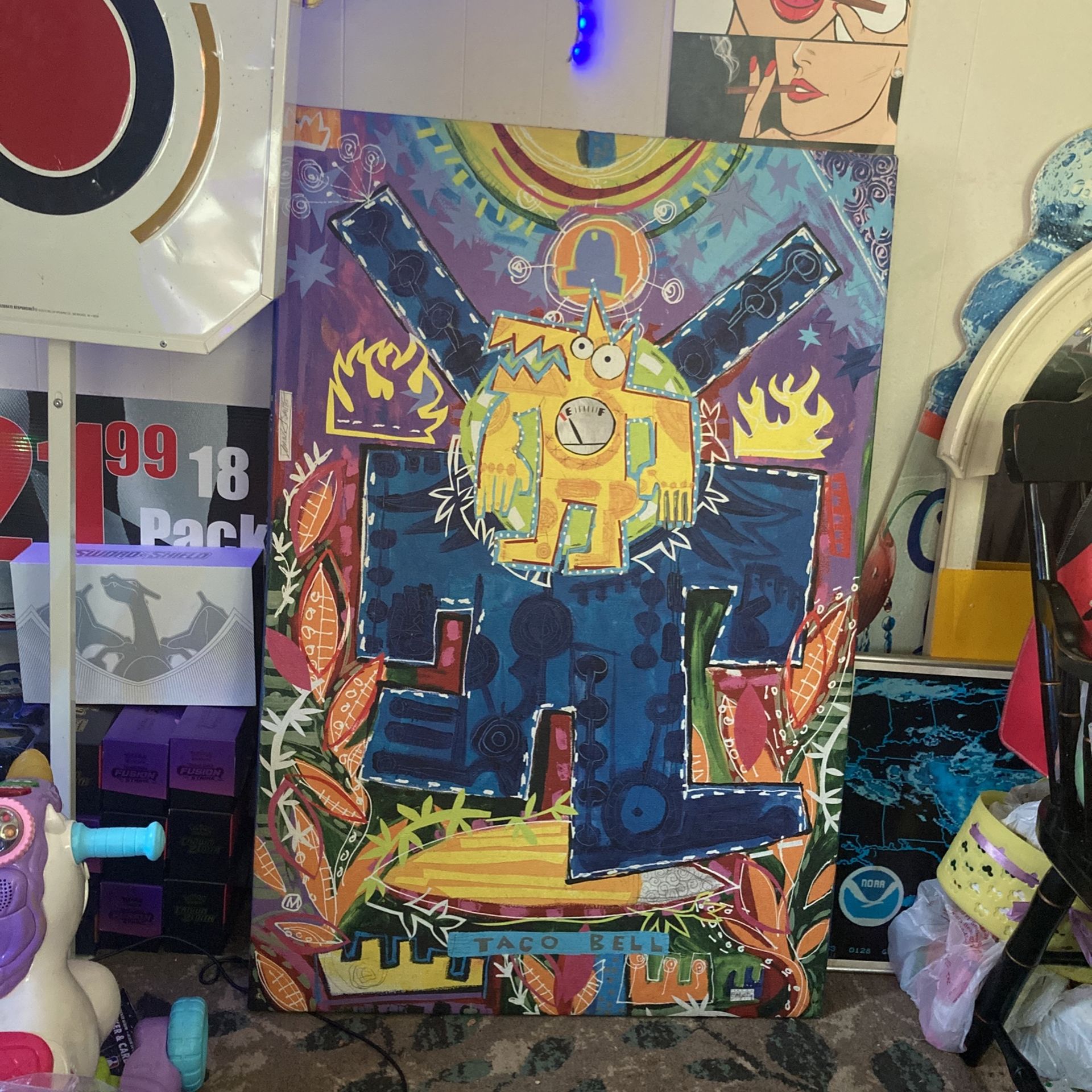 Mark T Smith Taco Bell Painting