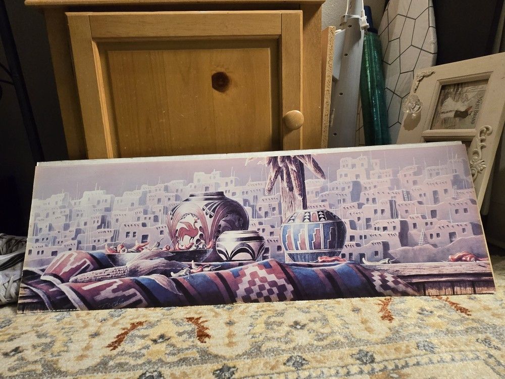 Puttery Lithograph ART PRINT PICTURE