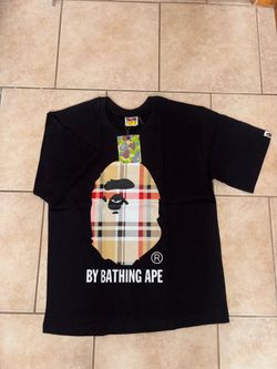 Black Burberry Bape shirt