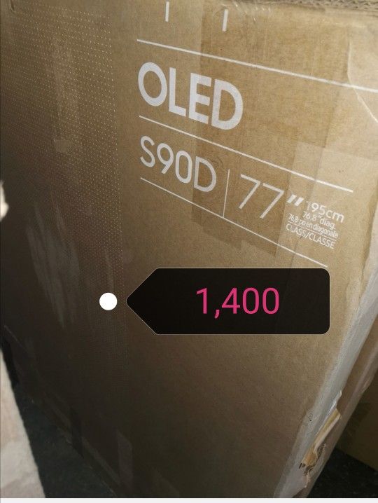 SAMSUNG 77"INCH OLED 4K S90D