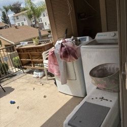 Fridge And Washer /Dryer 