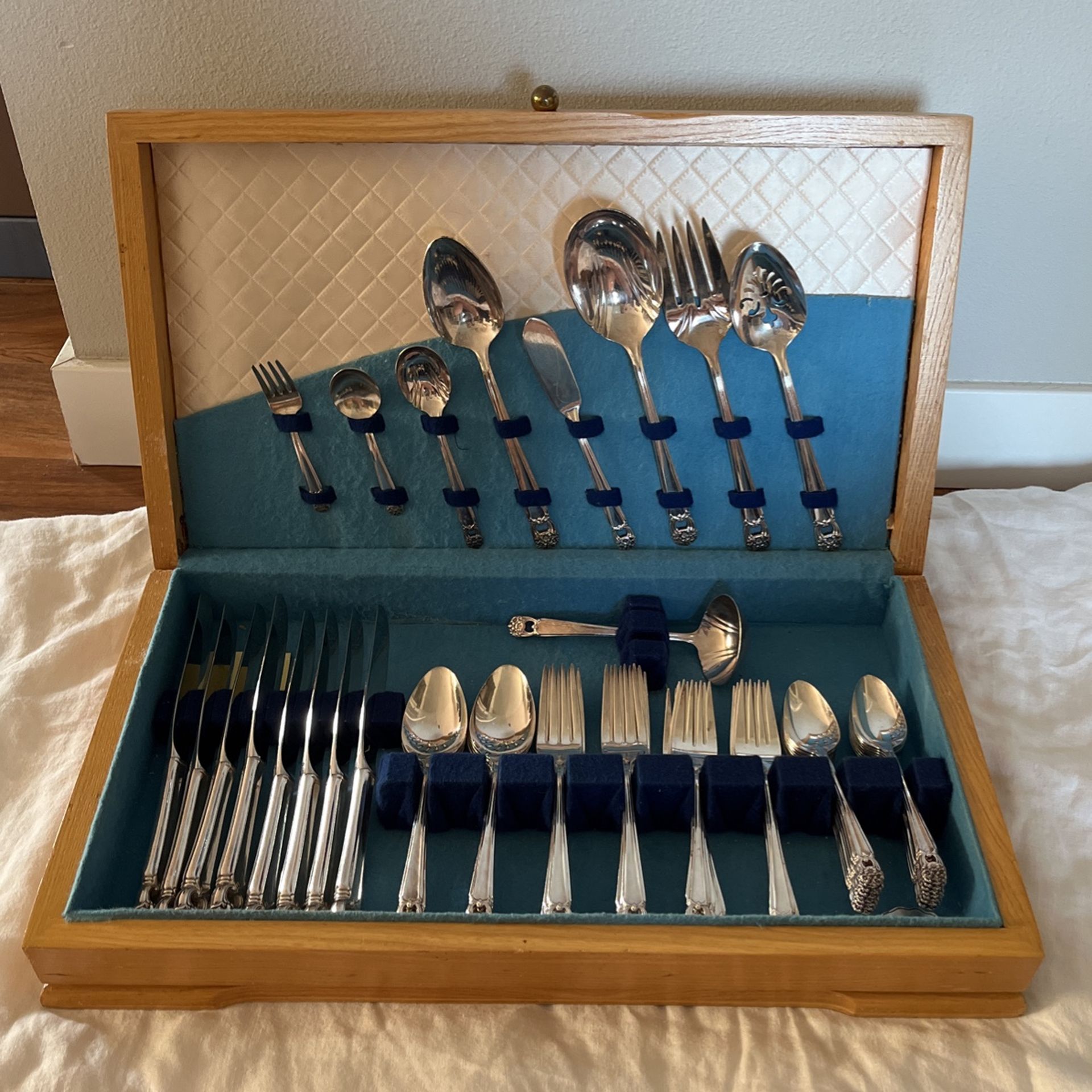 Rogers Brothers Silver Plated Tableware - 49pcs