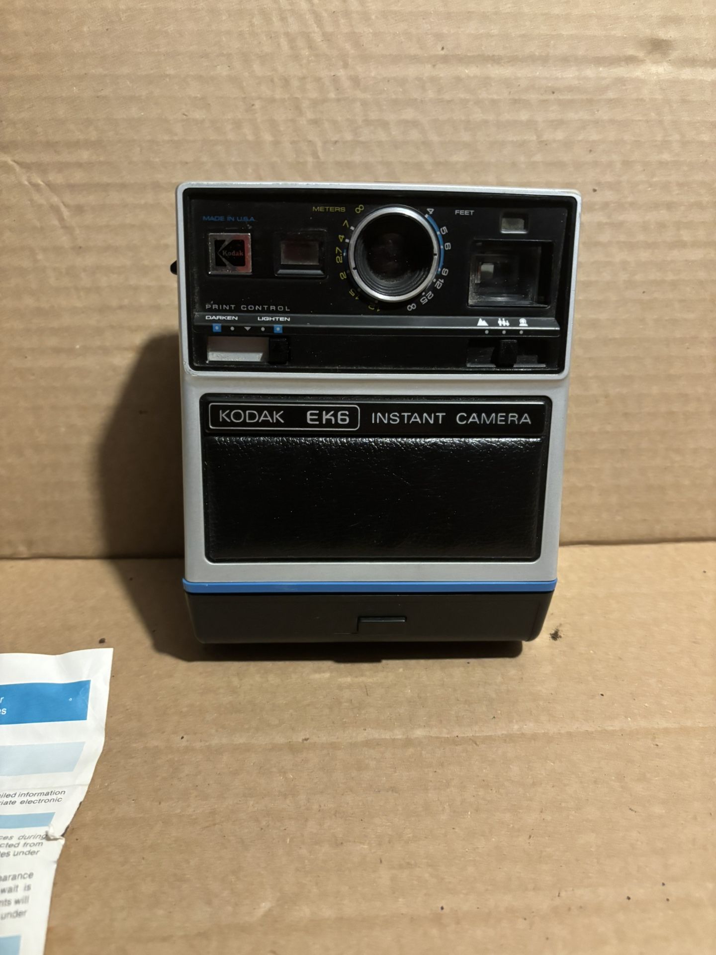 Vintage Kodak EK6 Instant Camera