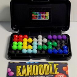 Kanoodle Educational 3D Game Brain Teaser Puzzle FOR PARTS ONLY MISSING PIECES INCOMPLETE. SEE PICS. Educational Insights Kanoodle 3D Brain Teaser Puz