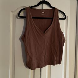Brown Tank Top