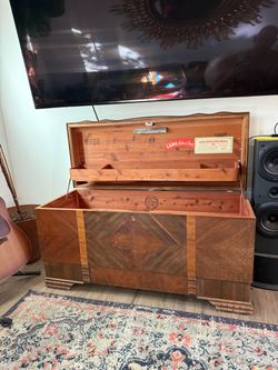 Wooden chest form 50s