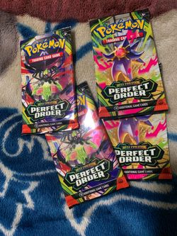 Pokemon Perfect order Booster Packs