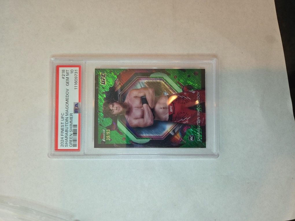 UFC trading card