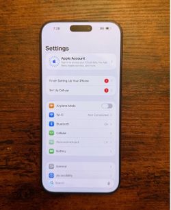 Apple iPhone 16 pro max no cracks unlocked