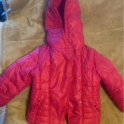 Girls Toddler Tommy Hilfiger Coat Size 3T