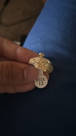 LA nugget ring size 12