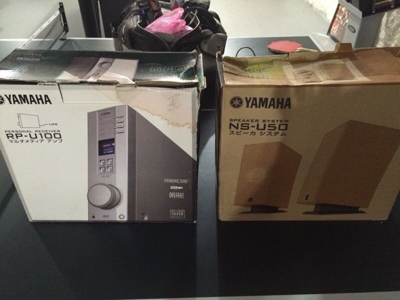 Yamaha Amplifier & Speakers