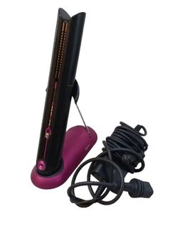 Dyson HS03 Corrale Hair Straightener Iron Pink/Black with Charger & Base