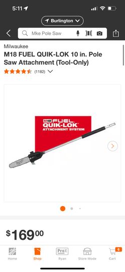 Milwaukee Pole Saw Attachment