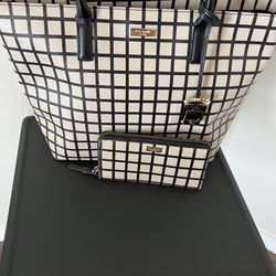 Kate spade Tote and Matching Wallet 