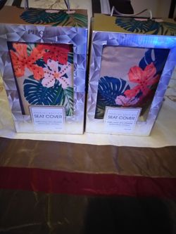 Pilot Special Edition Seat Covers with Swarovski Crystals – Set of 2 ..Brand new