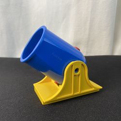 Vintage LEGO Duplo Circus Cannon Human Cannonball 2166c01 Blue w/ Yellow Base (Rare Piece)