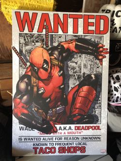 Deadpool Canvas