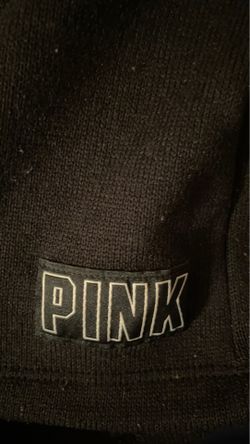 Pink black hoodie