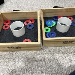 Wooden Washer Toss Outdoor Game