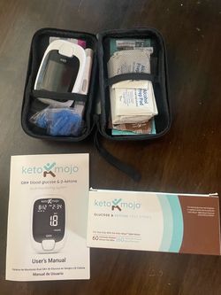Like new keto mojo GL + blood glucose and ketone
