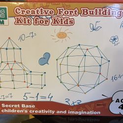 New Creative Fort Building Kit For Kids. STEM Toy 