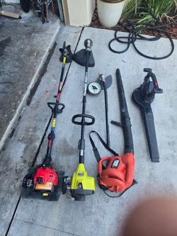 Selling As Set Weedeater Edgers Blowers 