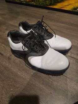 FOOT JOY CONTOUR 54014 GOLF LEATHER  SHOES 👞 SIZE 10