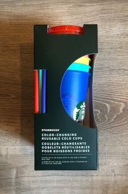 Starbucks changing color cold cups