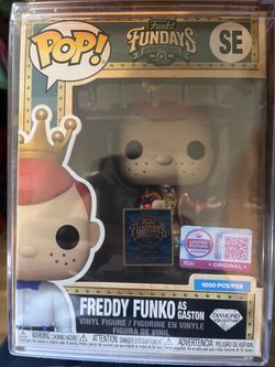 Freddy Funko as Gaston