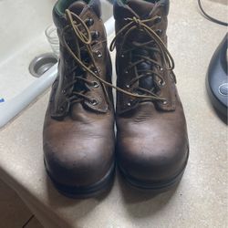 Size 11.5 Redwing Composite Safety Toe Waterproof Work Boots.